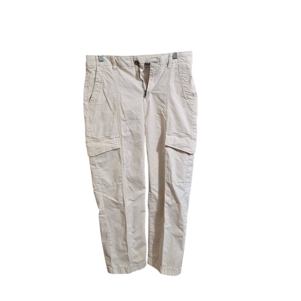 Denver Hays Womens‎ Cargo Pants Size 6 Khaki Straight Leg Mid Rise